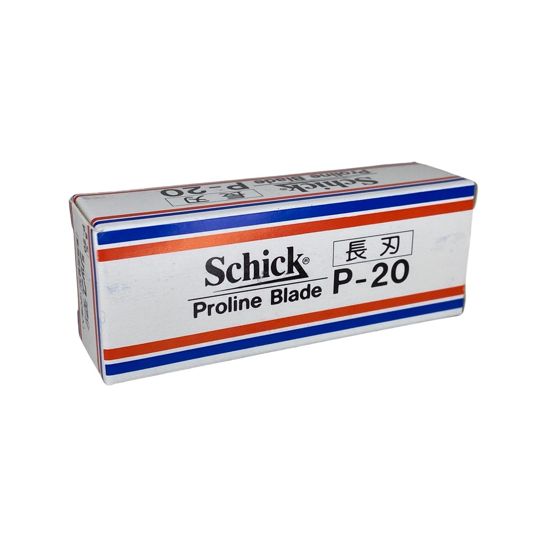 Schick - P-20 Proline Artist Club Style Blades - 20 Pack – The