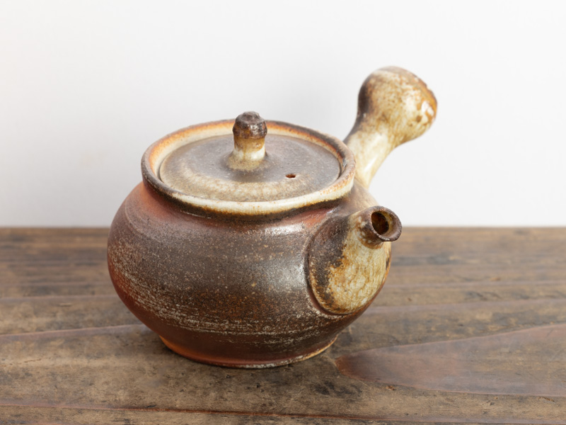 信楽焼焼 急須 窯変 大西左朗 作, 90 ml [POT-30-003-0090] - 87,000円