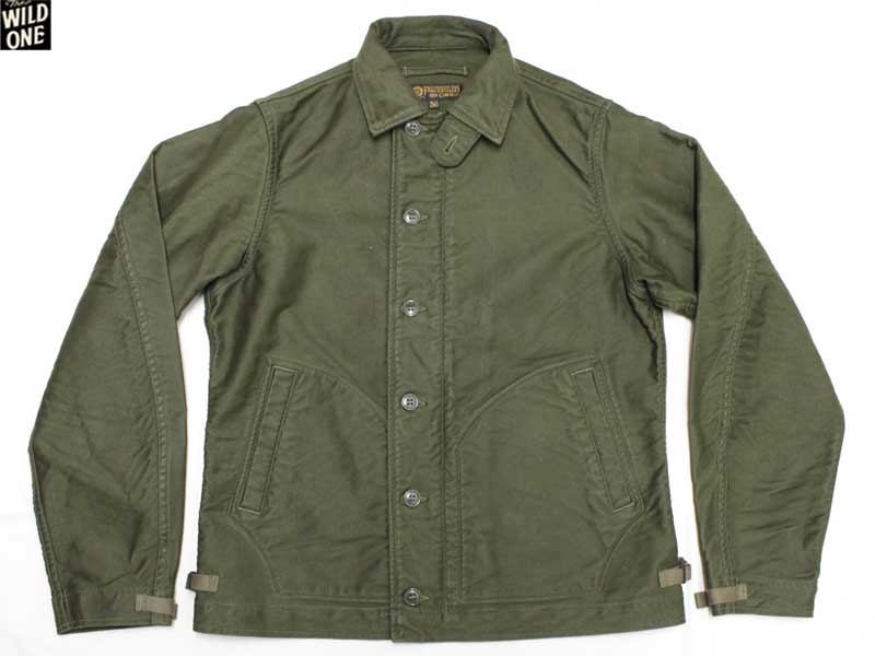 フリーホイーラーズ 【デッキワーカージャケット ＜ダークカーキ