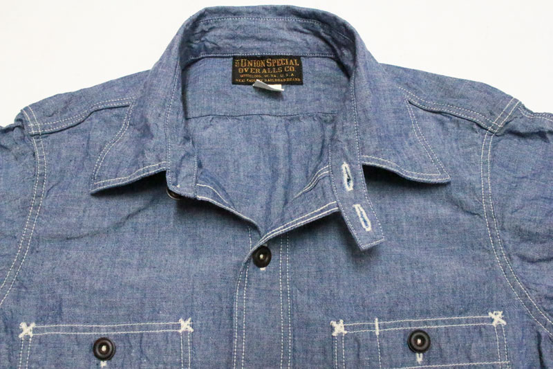 フリーホイーラーズ 30'sスタイルワークシャツ 【ニール ＜インディゴ