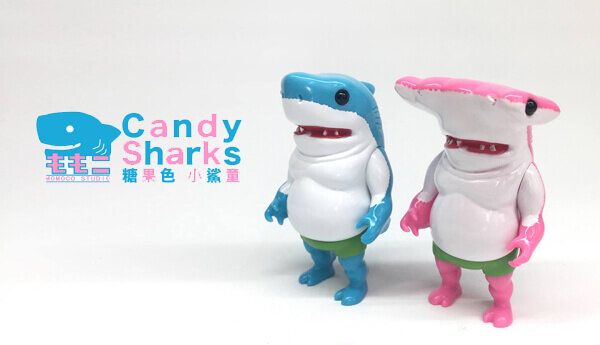 Candy Sharks By Momoco Studio - The Toy Chronicle