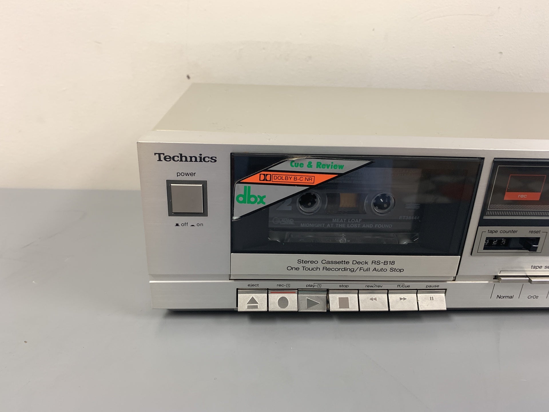 Technics DBX RS-B18 Cassette Deck – The Turntable Store