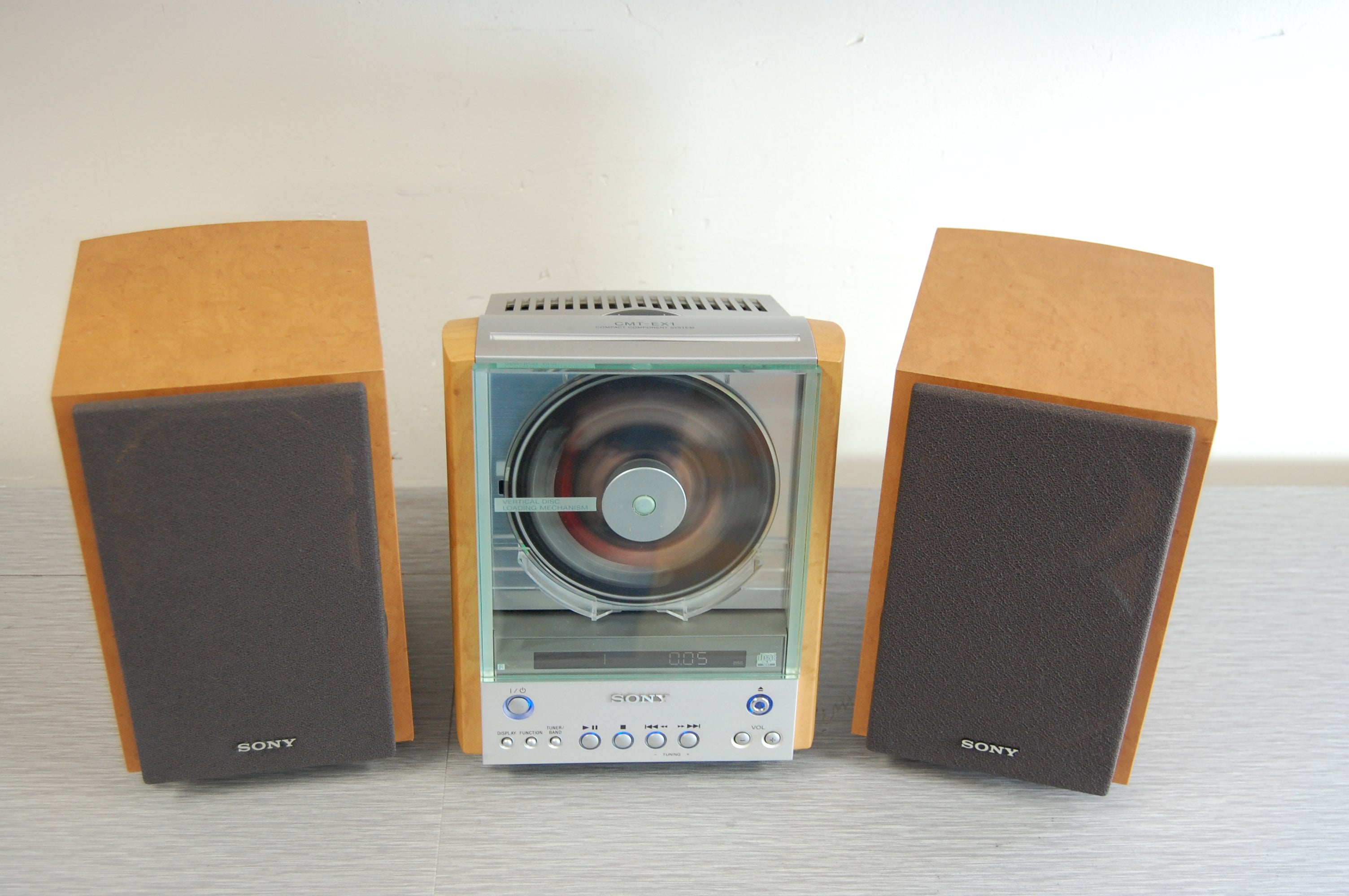 Sony CMT-EX1 Audio Shelf System – The Turntable Store