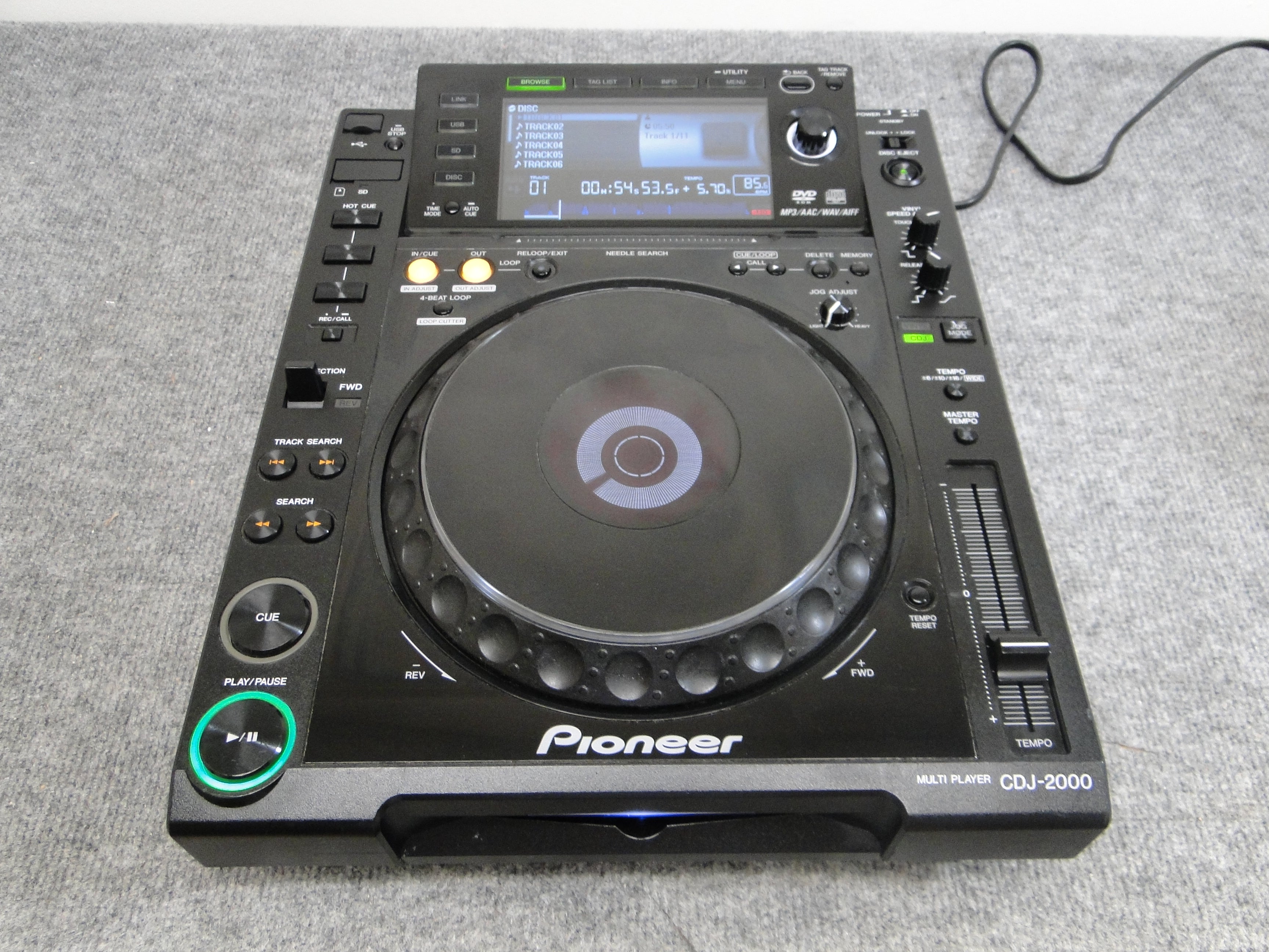 Pioneer CD-J2000 CD player DJ – The Turntable Store