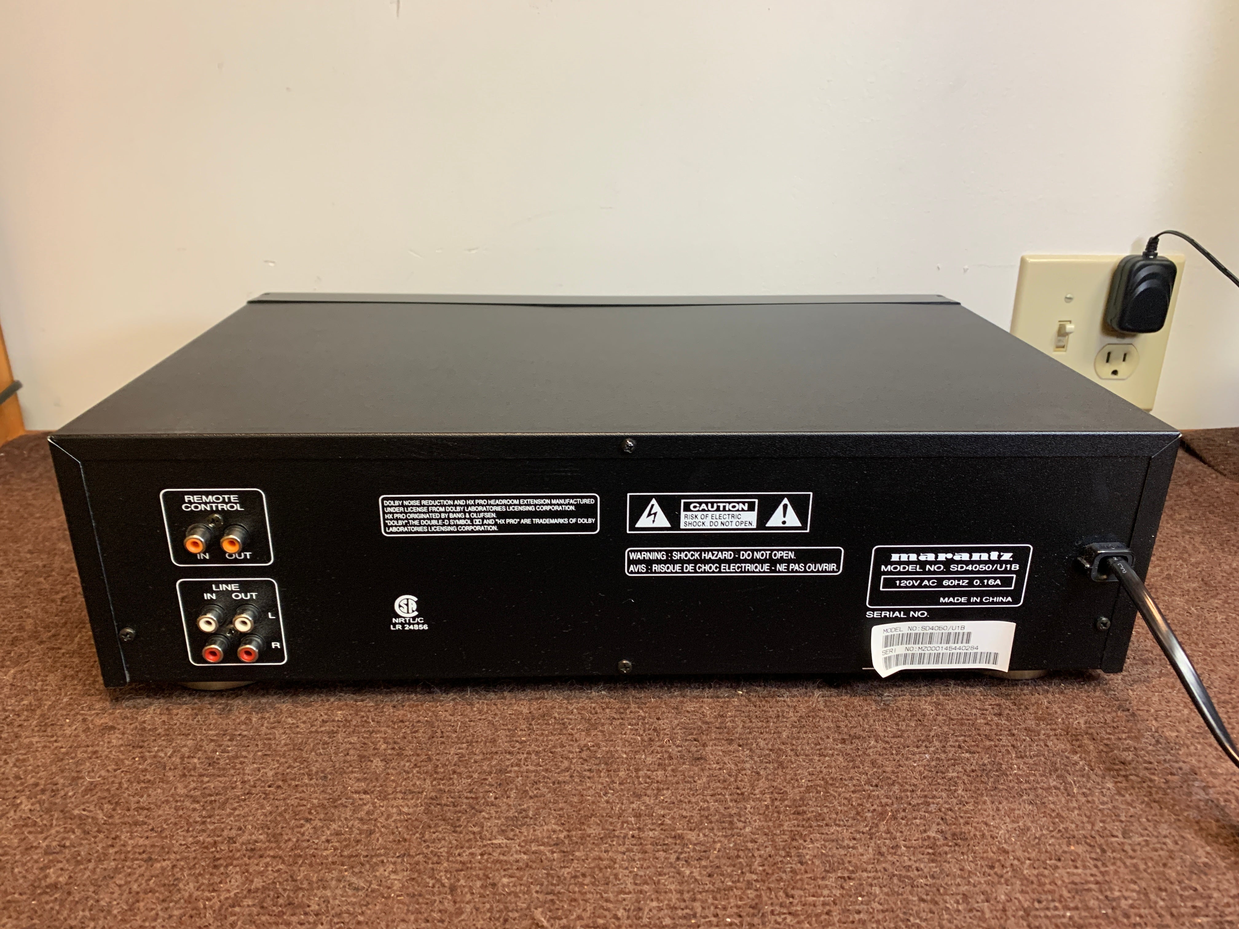 Marantz SD-4050 Double Cassette Deck – The Turntable Store