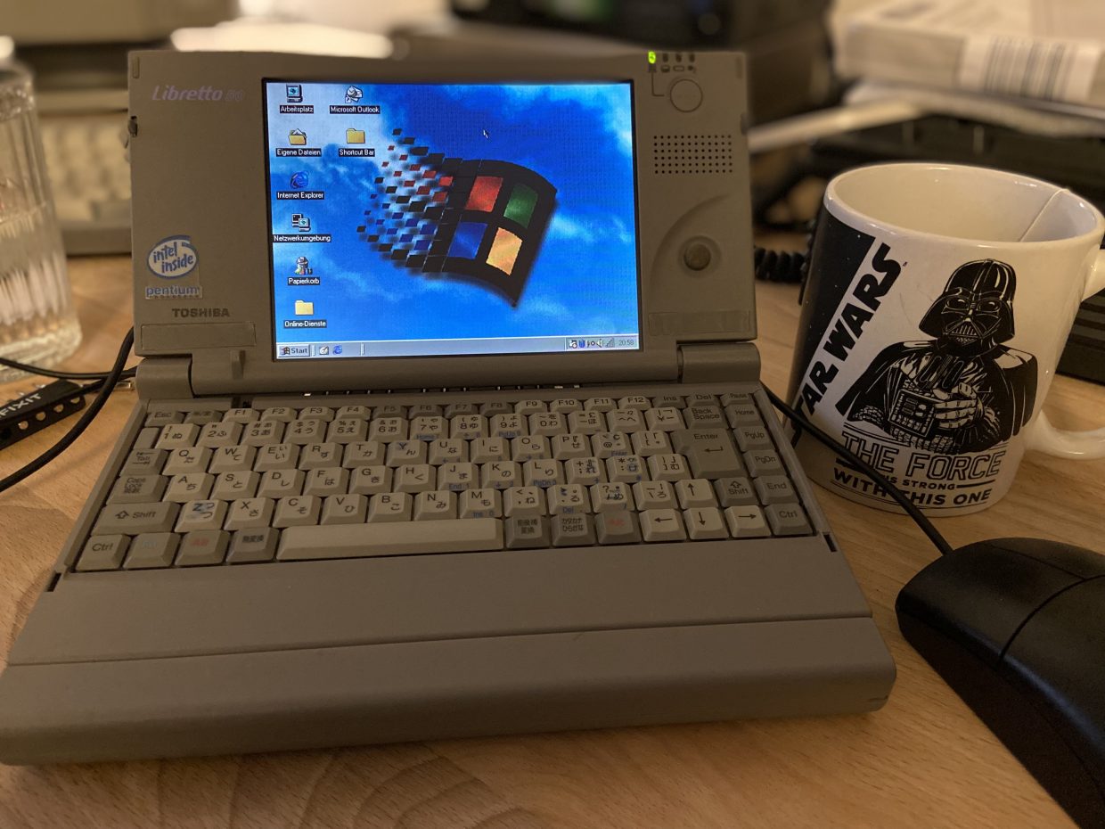 Toshiba Libretto 50ct – The Vintage Computer