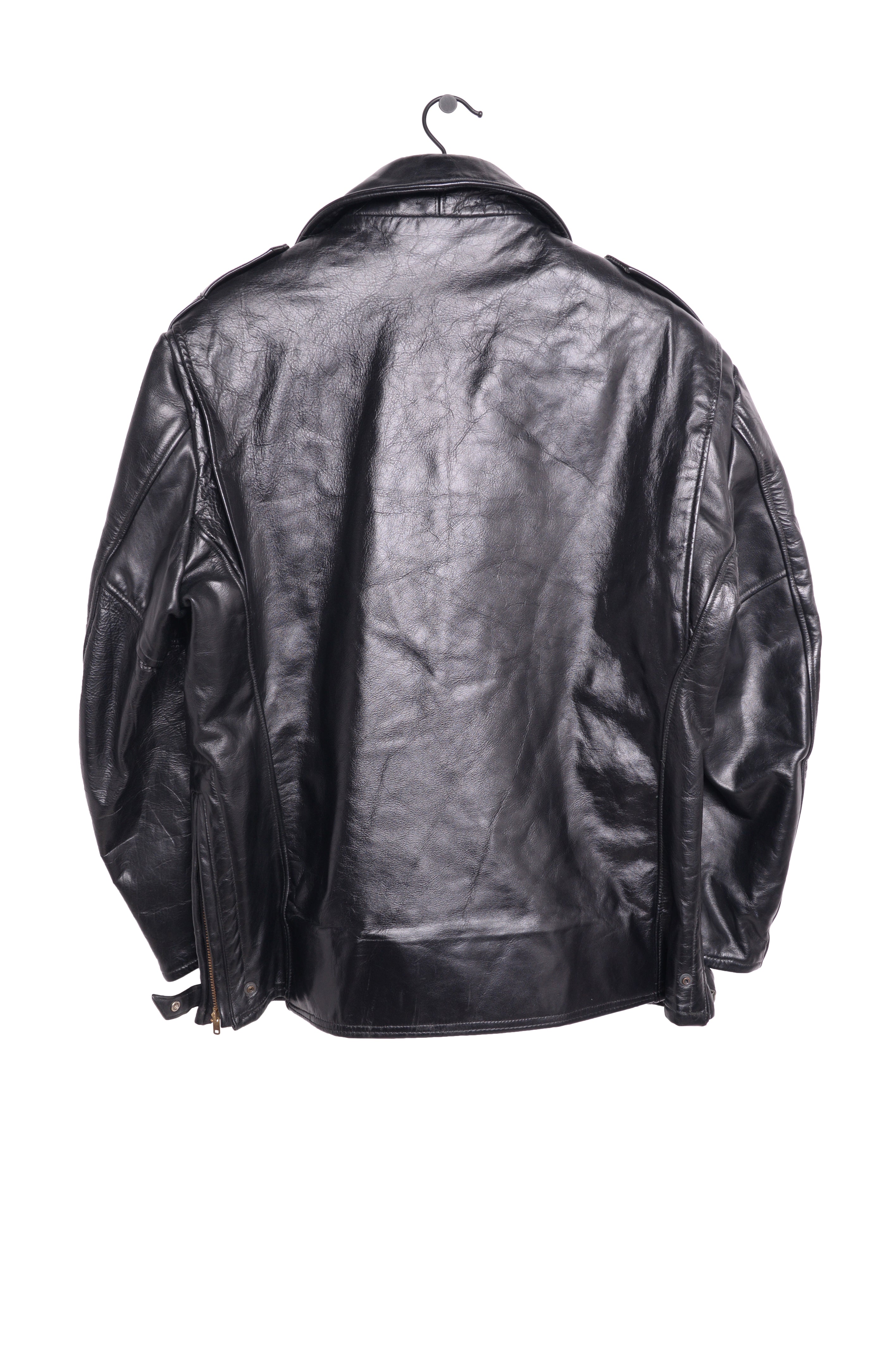1960s Leather Jacket Free Shipping - The Vintage Twin