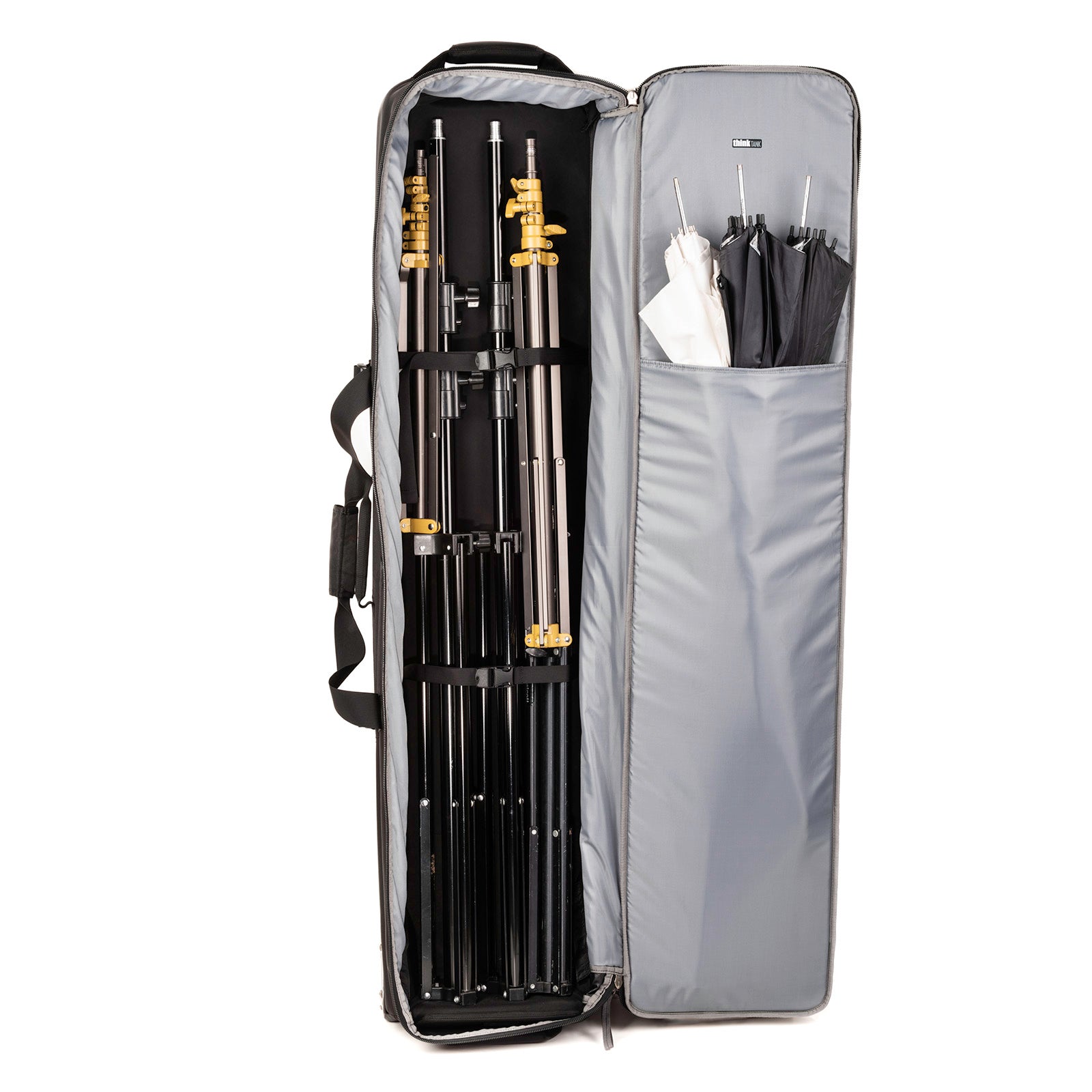 Stand Manager 52 Rolling Case for Carrying C-Stands and Lighting