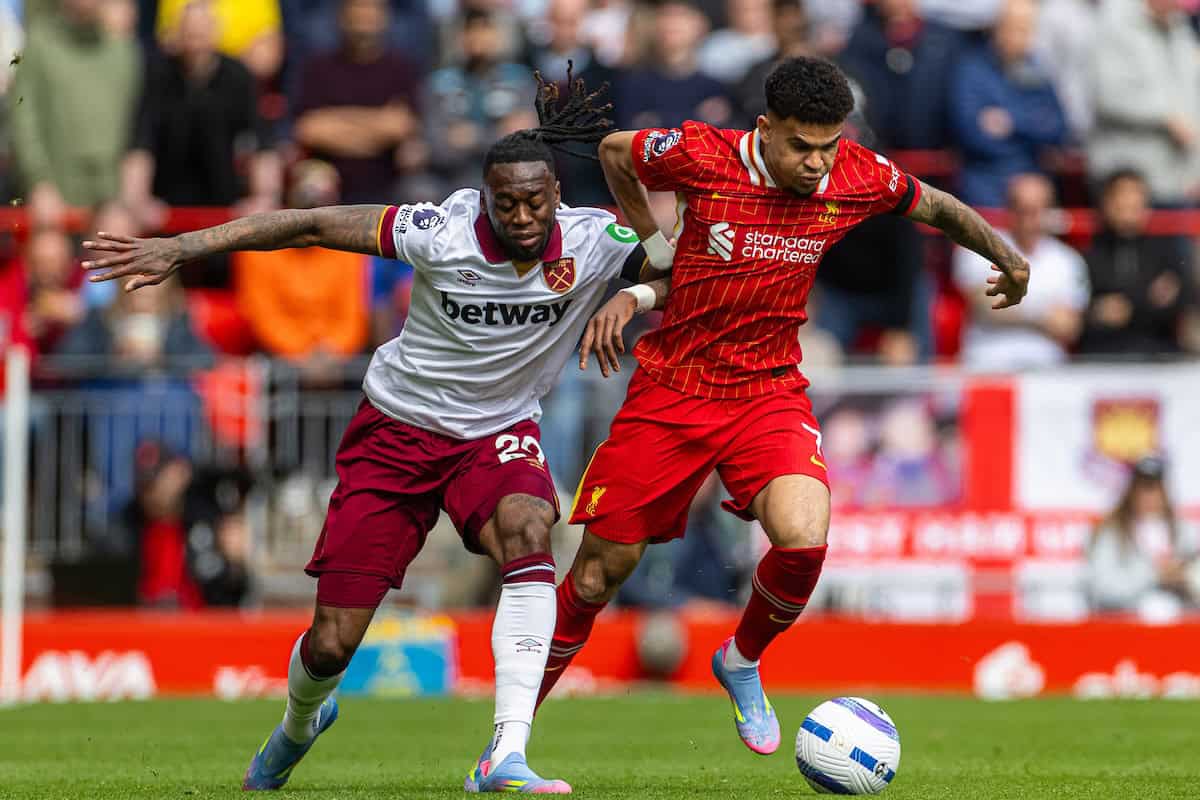 Liverpool 2-1 West Ham - As it happened