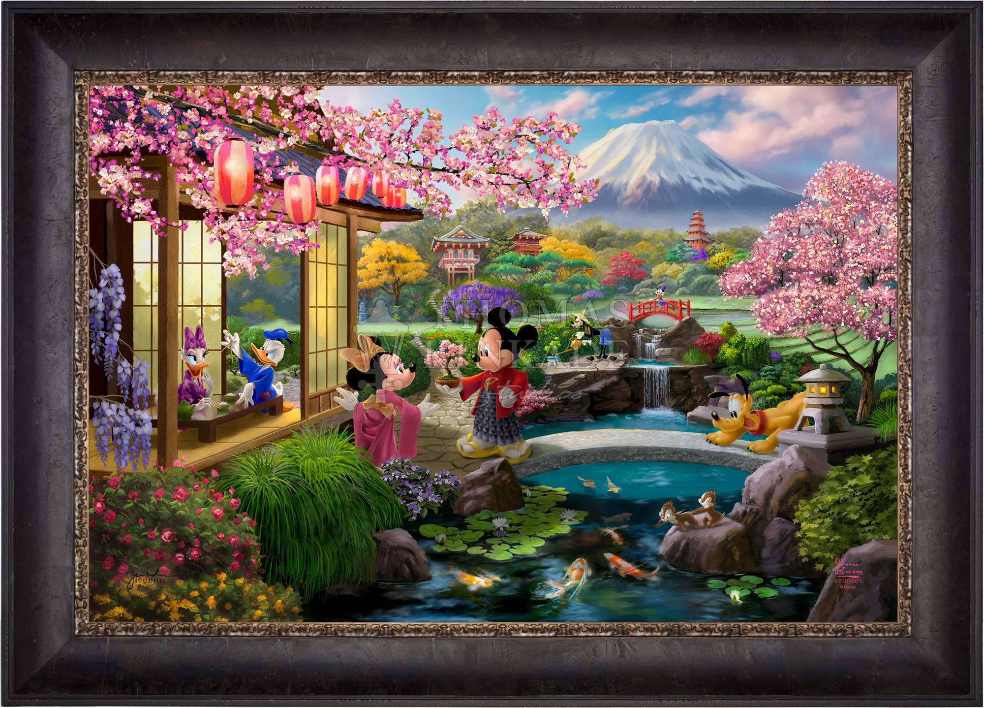 Disney Mickey and Minnie in Japan - Jewel Edition Art – Thomas