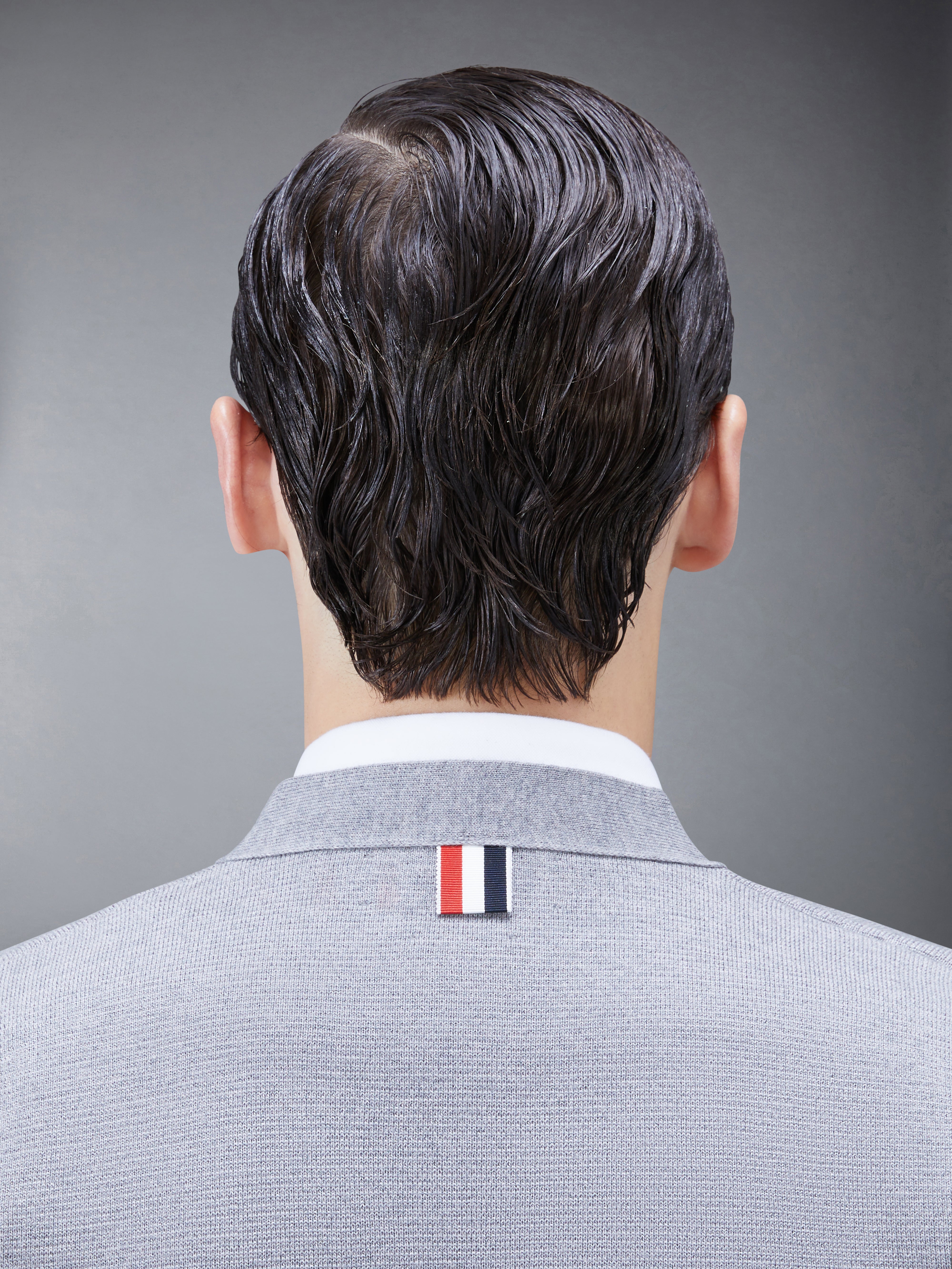 ウール 4BAR Vネック カーディガン | Thom Browne