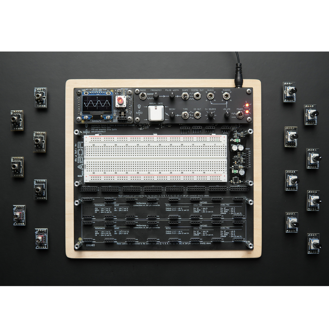 MKI & Erica Synths – EDU Labor Assembled – Thonk – DIY Synthesizer