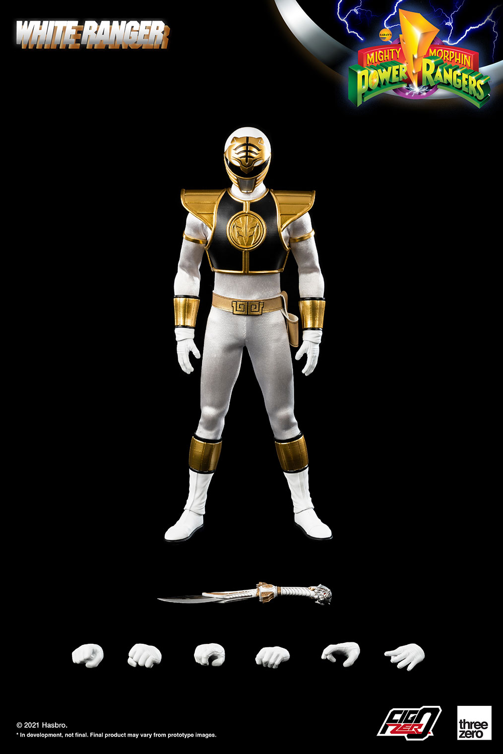 Mighty Morphin Power Rangers1/6 White Ranger – threezero store