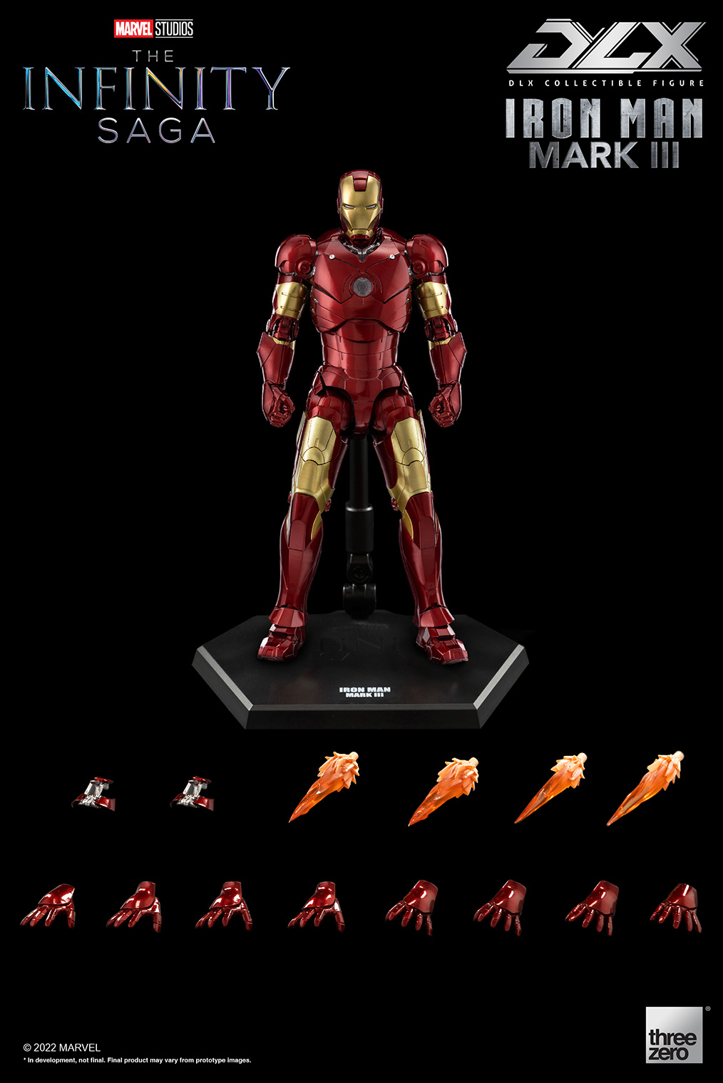 Marvel Studios: The Infinity SagaDLX Iron Man Mark 3 – threezero store