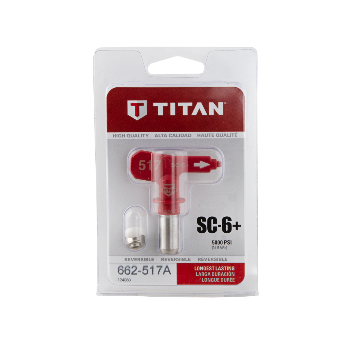 SC-6+ Reversible Tip | Airless Paint Sprayer Tips | Titan Tool
