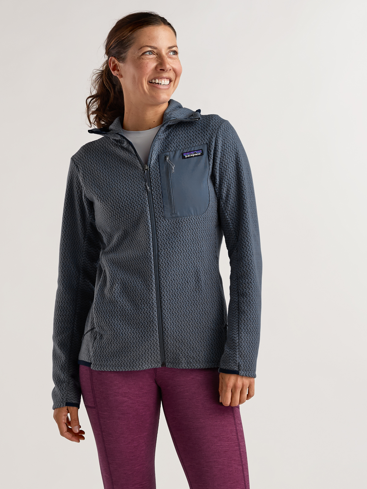 Patagonia Women's R1 Air Full-Zip Fleece Hoodie | Title Nine