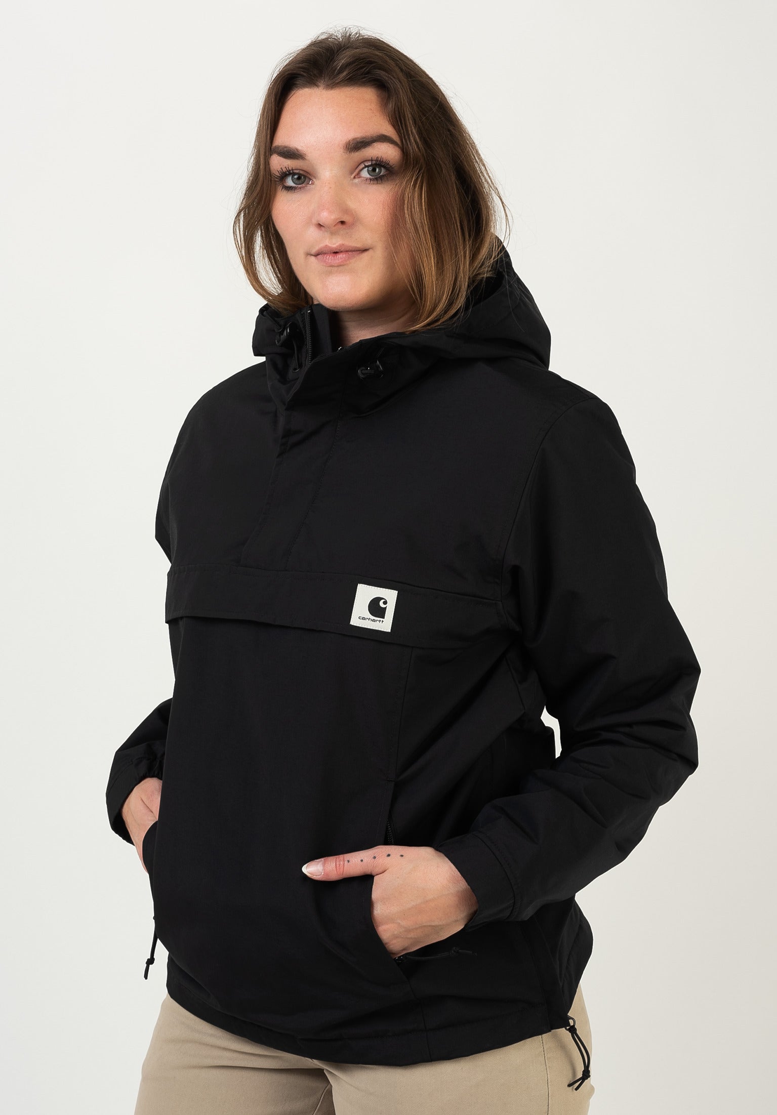 W' Nimbus Pullover Carhartt WIP Winterjas in black voor vrouwen