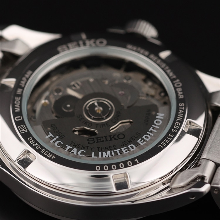 SEIKO×TiCTAC】チックタック40周年記念コラボレーションモデル発売
