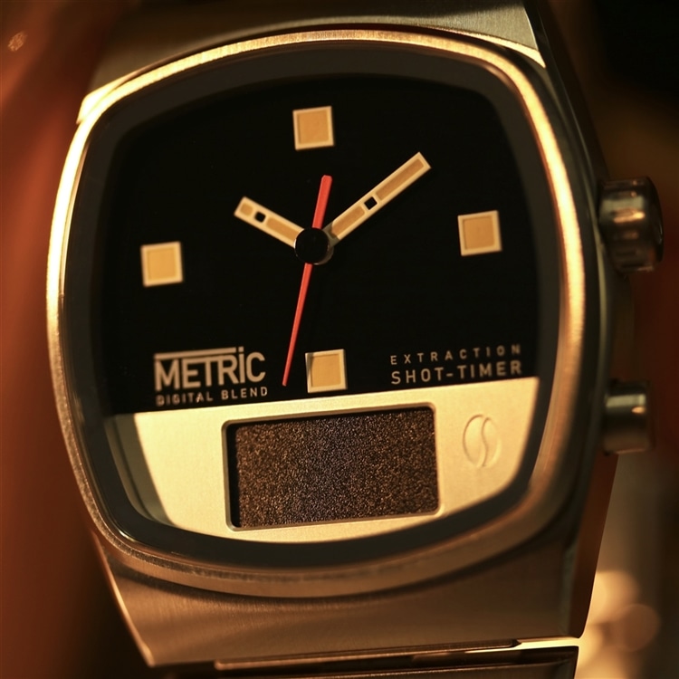 BREW WATCH CO.】世界初LEDエスプレッソタイマーの“デジタルブレンド