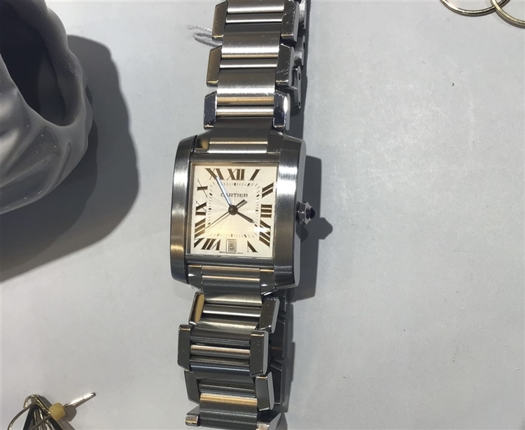 VINTAGE 】カルティエの最も人気なラインの一つ タンクフランセーズLM