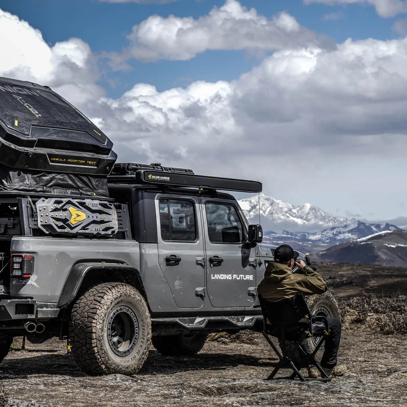 即納】Arcane Warrior LANDINGキャンプチェアー / タイガーオート