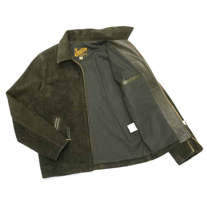 Y'2 LEATHER（ワイツーレザー）STEER SUEDE SINGLE RIDERS（ステア