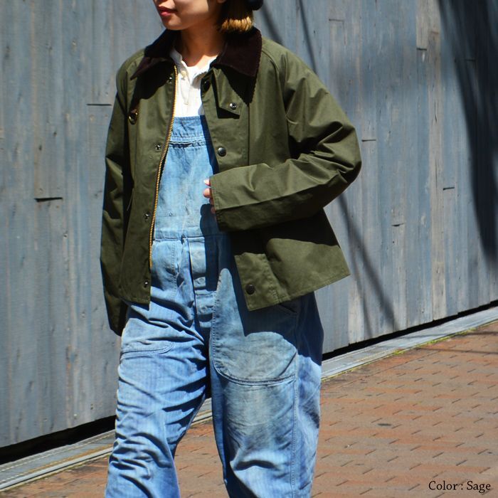 Barbour（バブァー）SPEY（スペイ）PEACH SKIN/Sage（セージ
