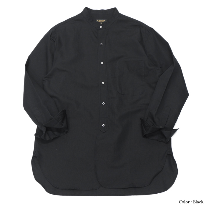 A VONTADE（アボンタージ）Banded Collar Shirts（バンドカラーシャツ