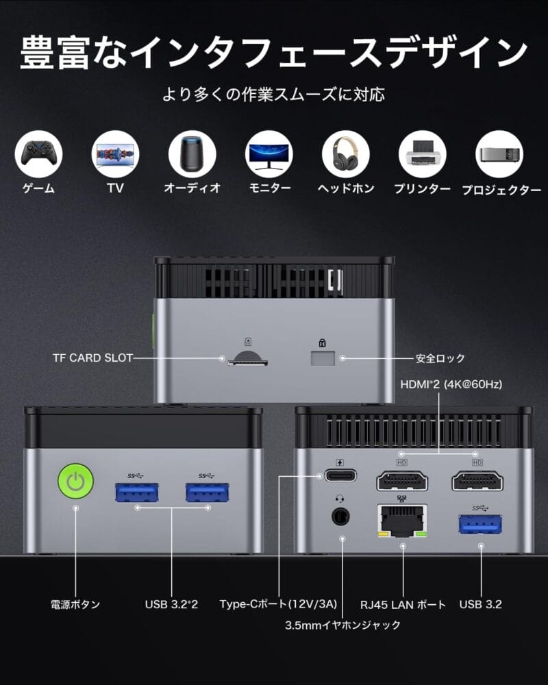 GMKtec Nucbox G5』レビュー | 持ち運びにも適した実用的な小型