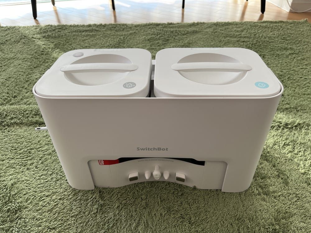 SwitchBot お掃除ロボットS10』レビュー | 小型水交換ステーションを