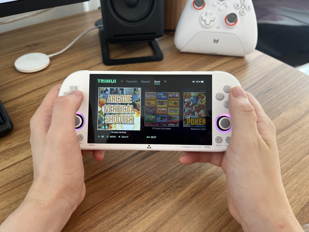 HANHIBR Trimui Smart Pro』レビュー、PSPのゲームも快適に遊べる高