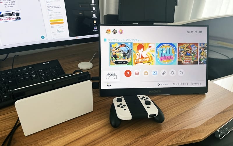 InnoView 15.6インチ タッチ対応モバイルモニター』レビュー、10点