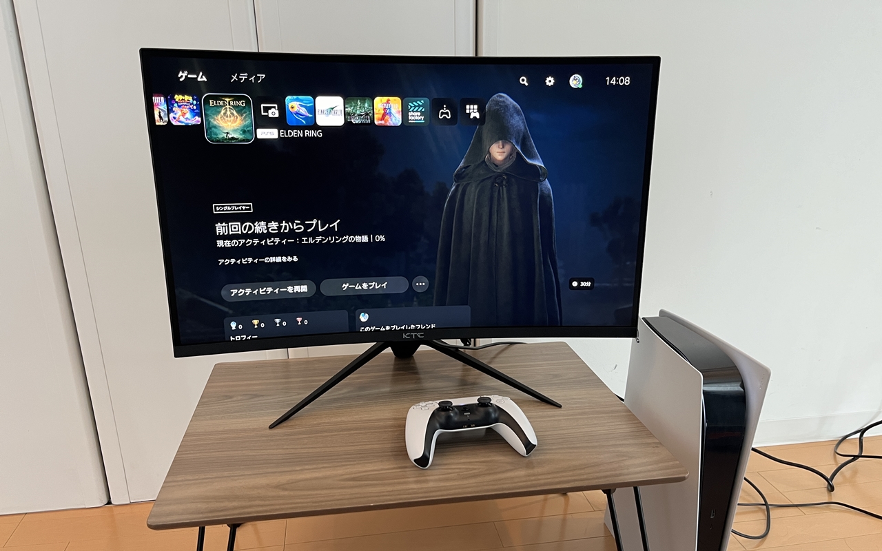 2万円台でWQHD・180Hz対応、高コスパ湾曲ゲーミングモニター『KTC