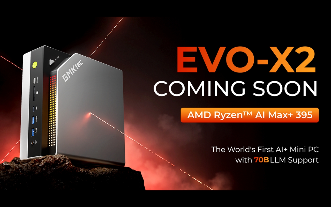 GMKtec EVO-X2 発表、スペックや発売日、特徴などを分かりやすく紹介
