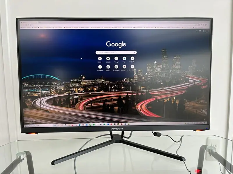 Innocn 27G1R ゲーミングモニター』レビュー | WQHD解像度・144Hz対応