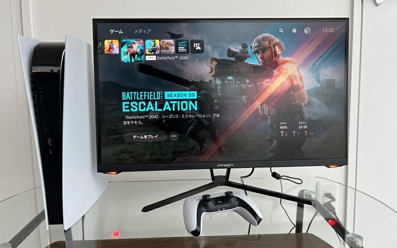 Innocn 27G1R ゲーミングモニター』レビュー | WQHD解像度・144Hz対応