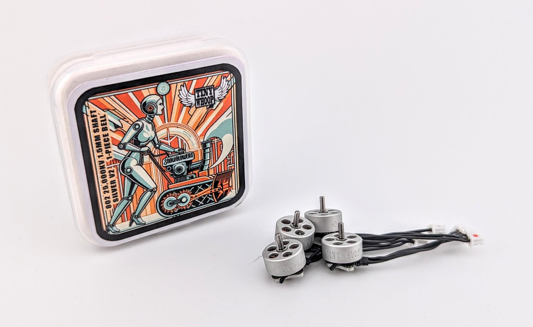 802 25,000kv 1.5mm shaft - Snowblowers - Tiny Whoop Onsies Brushless M