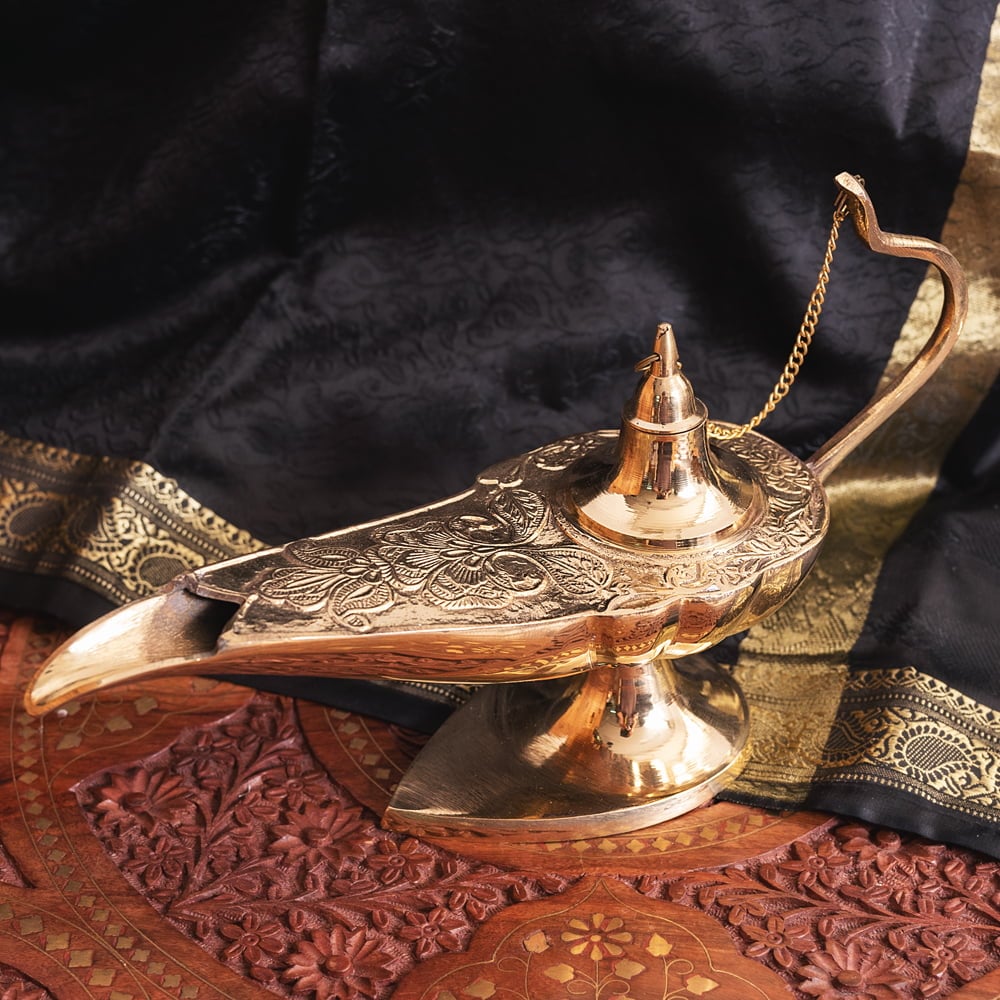 アラジンの魔法のランプ 存在感がある 特大サイズ 【31cm×18cm】 の