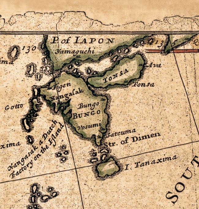 18世紀】アンティーク地図ポスター[A MAP OF EAST INDIES]【南アジア