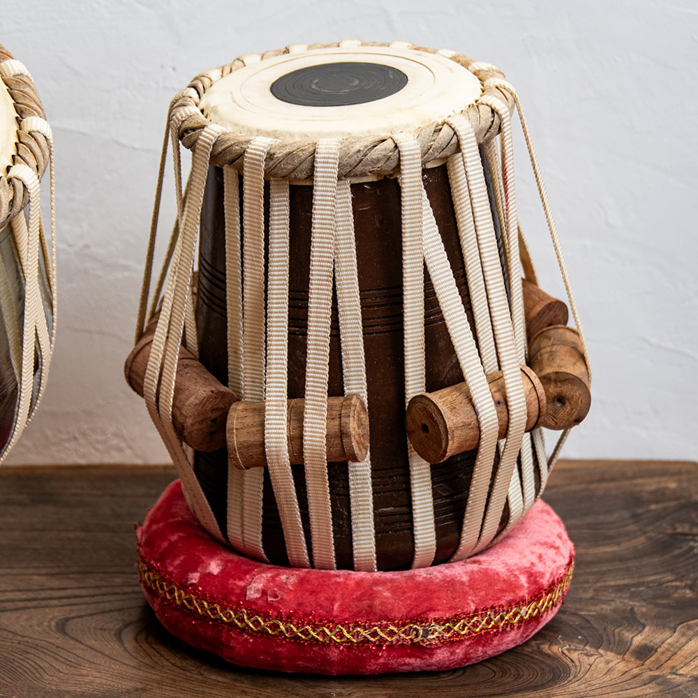 鑑賞用・音は出ます】タブラ フルセット スティール の通販[送料無料