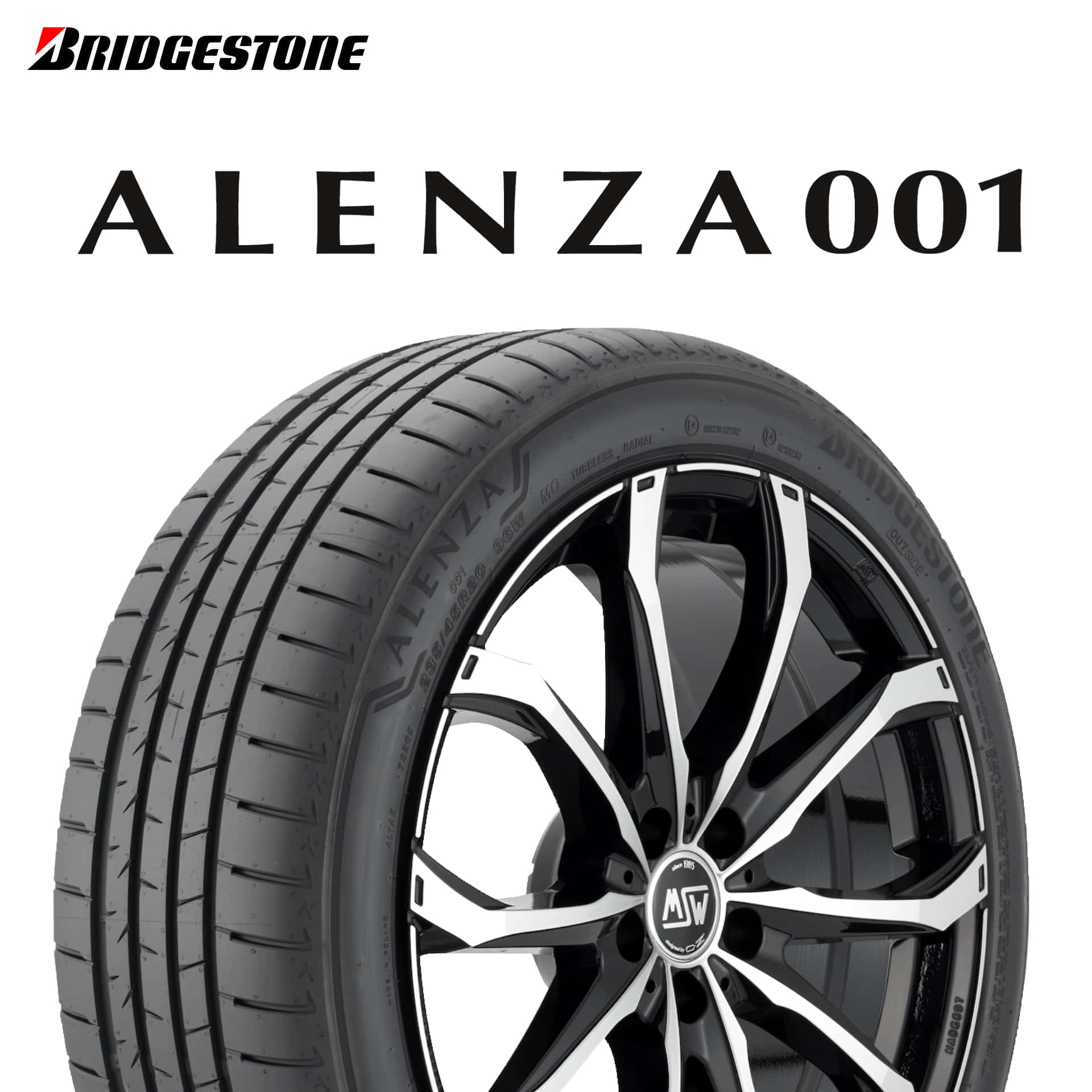 24年製 日本製 225/60R18 100H ブリヂストン ALENZA 001 （アレンザ001