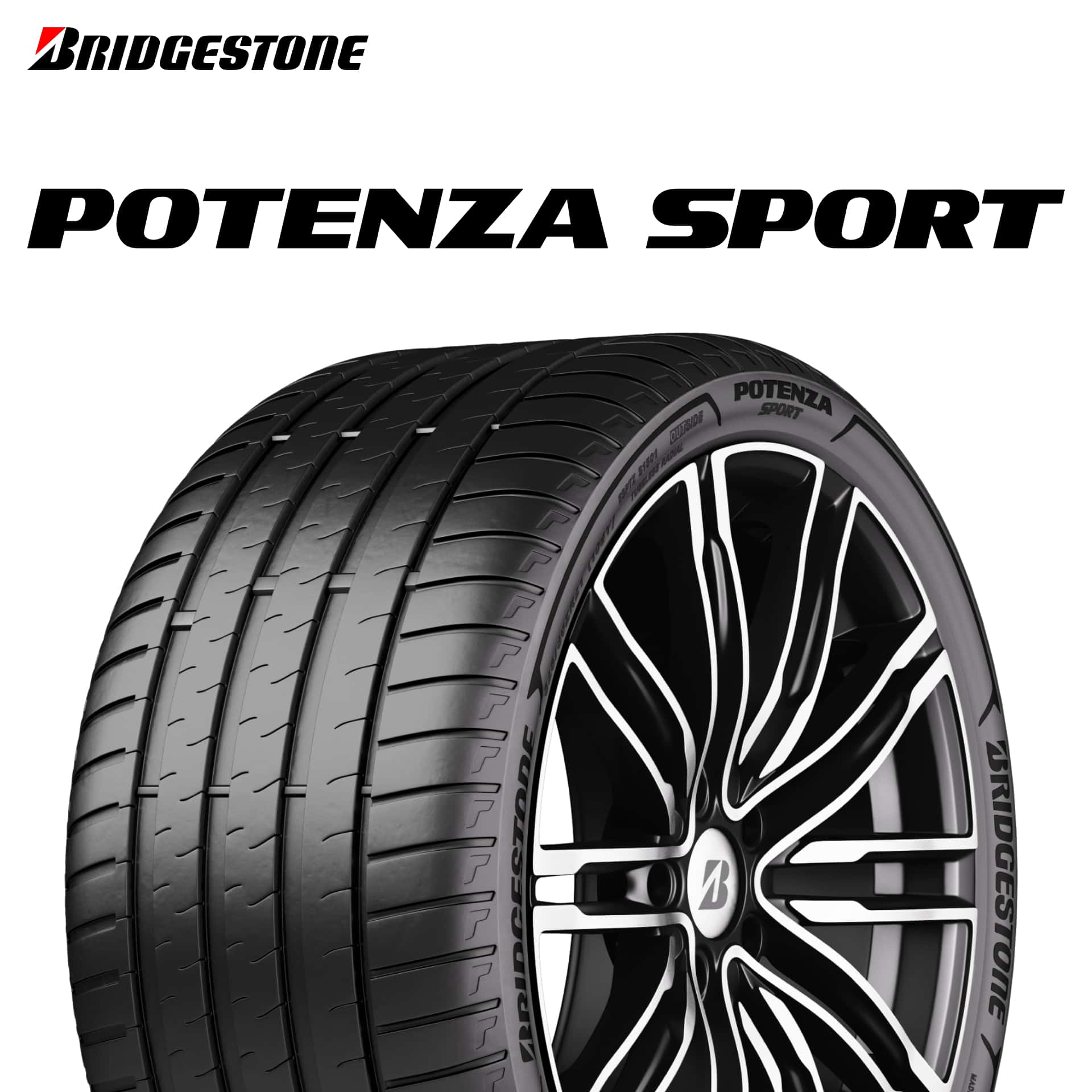 25年製 255/35R19 (96Y) XL ブリヂストン POTENZA SPORT （ポテンザ