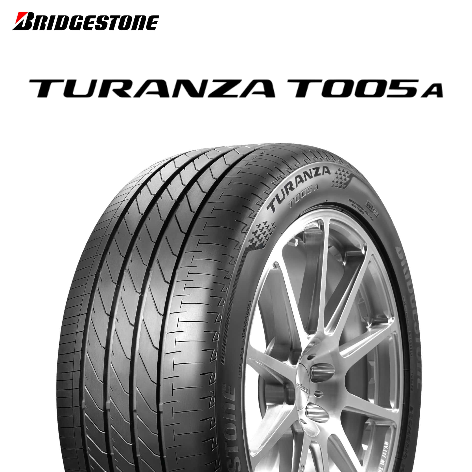 24年製 日本製 225/55R17 97V ブリヂストン TURANZA T005A （トランザ