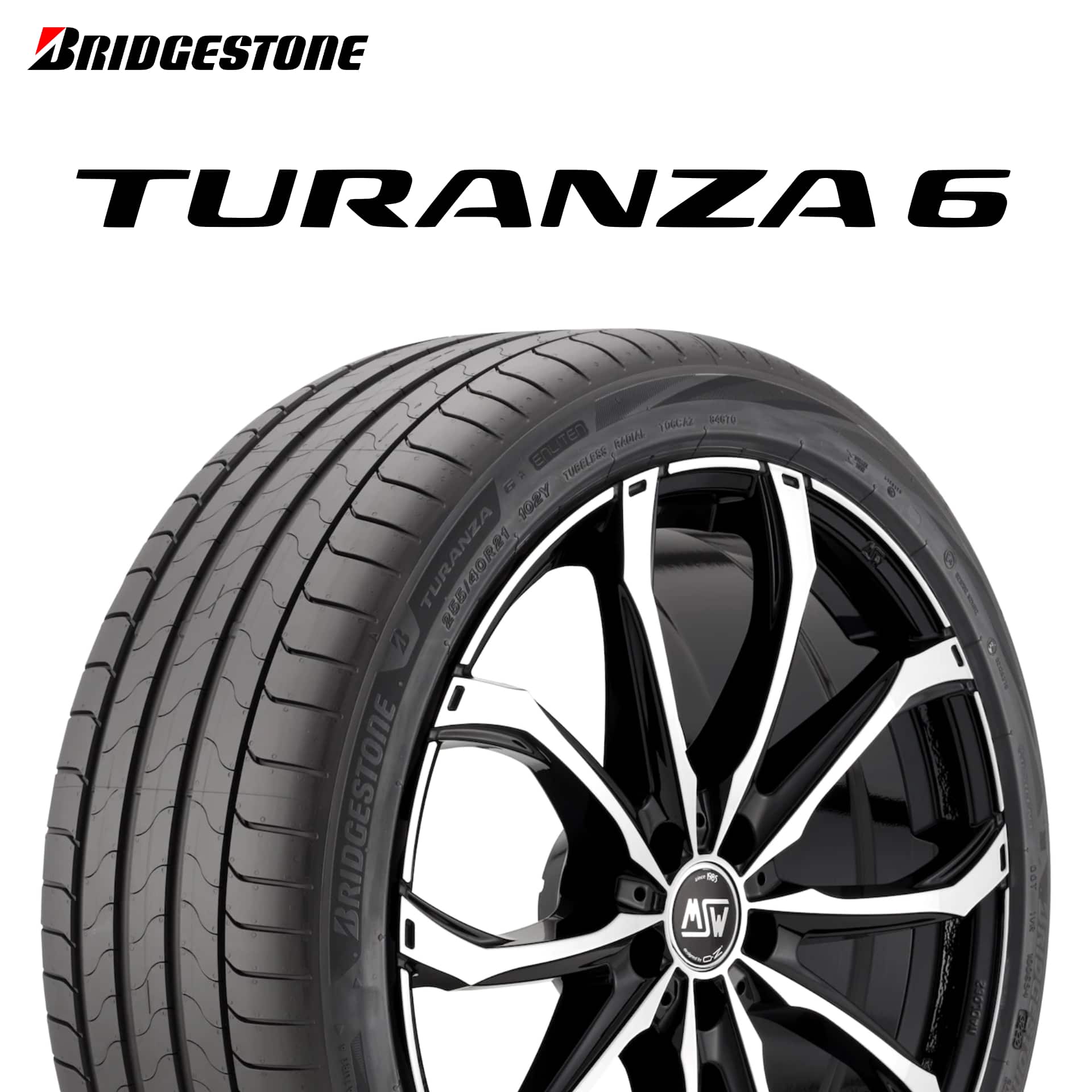 24年製 205/65R17 100Y XL ☆ ブリヂストン TURANZA 6 ENLITEN