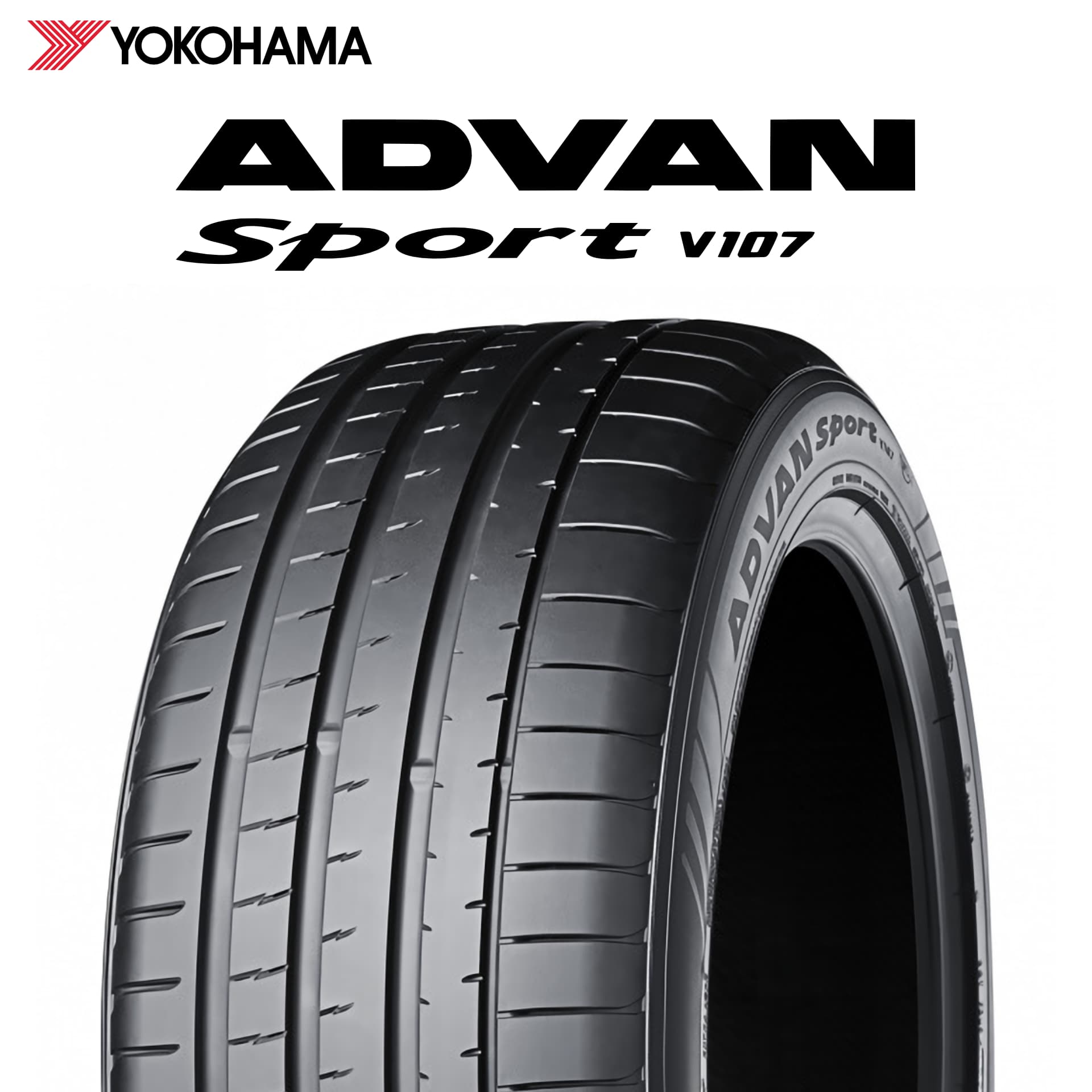 24年製 日本製 225/60R18 104W XL ☆ ヨコハマタイヤ ADVAN Sport V107
