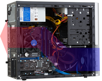 RM7J-D180/T - BTOパソコン eX.computer