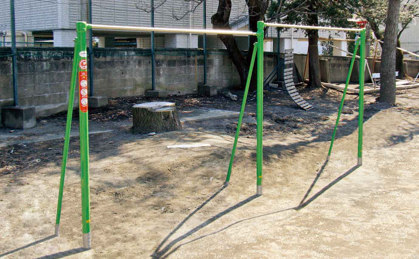公園遊具|屋外鉄棒 AB-1502