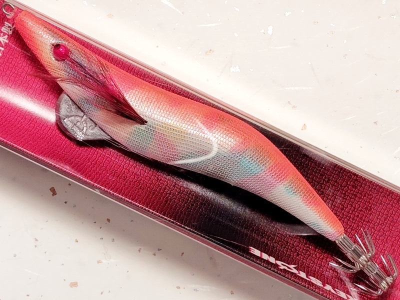 キーストン エギ大分++4.5号：マーブル/赤ダイダイ【BY-J】【ネコポス