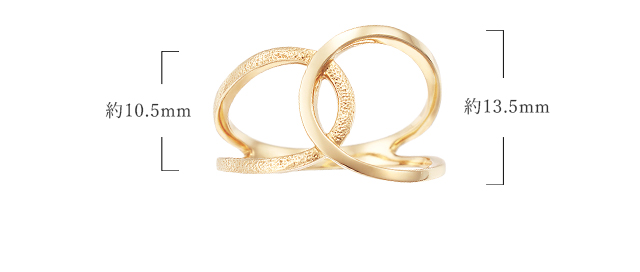 K10イエローゴールドリング(RFR855-001)|TSUTSUMI（ジュエリーツツミ