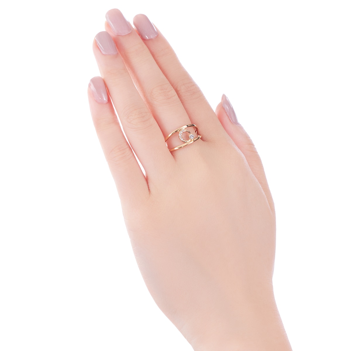 K18イエローゴールドダイヤモンドリング(RFR321-002)|TSUTSUMI